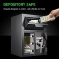 thumbnail image 2 of SentrySafe DH-074E Depository Safe with Digital Keypad Lock, 20.0 in H x 14.0 in W x 15.6 in D, Black, 2 of 8