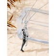 thumbnail image 3 of Hug Necklace for Women 925 Sterling Silver Hugging Necklace Couples Jewelry Valentine's Day Gifts for Wife Friend, 3 of 7
