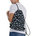 thumbnail image 3 of Bingfone Gothic Skull Drawstrings Backpacks Bags For Men Women Gym Drawstrings Bag, 3 of 9
