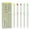 Pastel, variant on Wrapables Smooth Retractable Black Ink Gel Pens, 0.5mm Fine Point, for Home Office Work (Set of 5), Oceanic