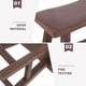 thumbnail image 2 of ColoMX Taburete de madera maciza, taburete de banco, taburetes de madera para pies, taburete de madera, taburete de madera para cama alta, taburete, silla, 2 of 8