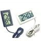 thumbnail image 2 of Termómetro digital LCD Monitor de temperatura con sonda exterior impermeable para refrigerador/congelador - Acuario, temperatura del agua Pecera 1 metro Blanco, 2 of 3