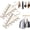 2 Pcs, variant on V Shaped Double-Sided Closet Organizer Hanger 2Pack, Space Saving Closet Hangers with 12 Hooks, 360° Rotating Clothes Storage Rack for Apartment Dorm and Daily Wardrobe Organization (2 Pcs)