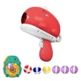 thumbnail image 1 of Pistola De Tiro De Dinosaurio Juguete de juego de tiro de dinosaurio, el mejor regalo para niños y niñas para niños (6 bolas, 1 rojo), 1 of 4