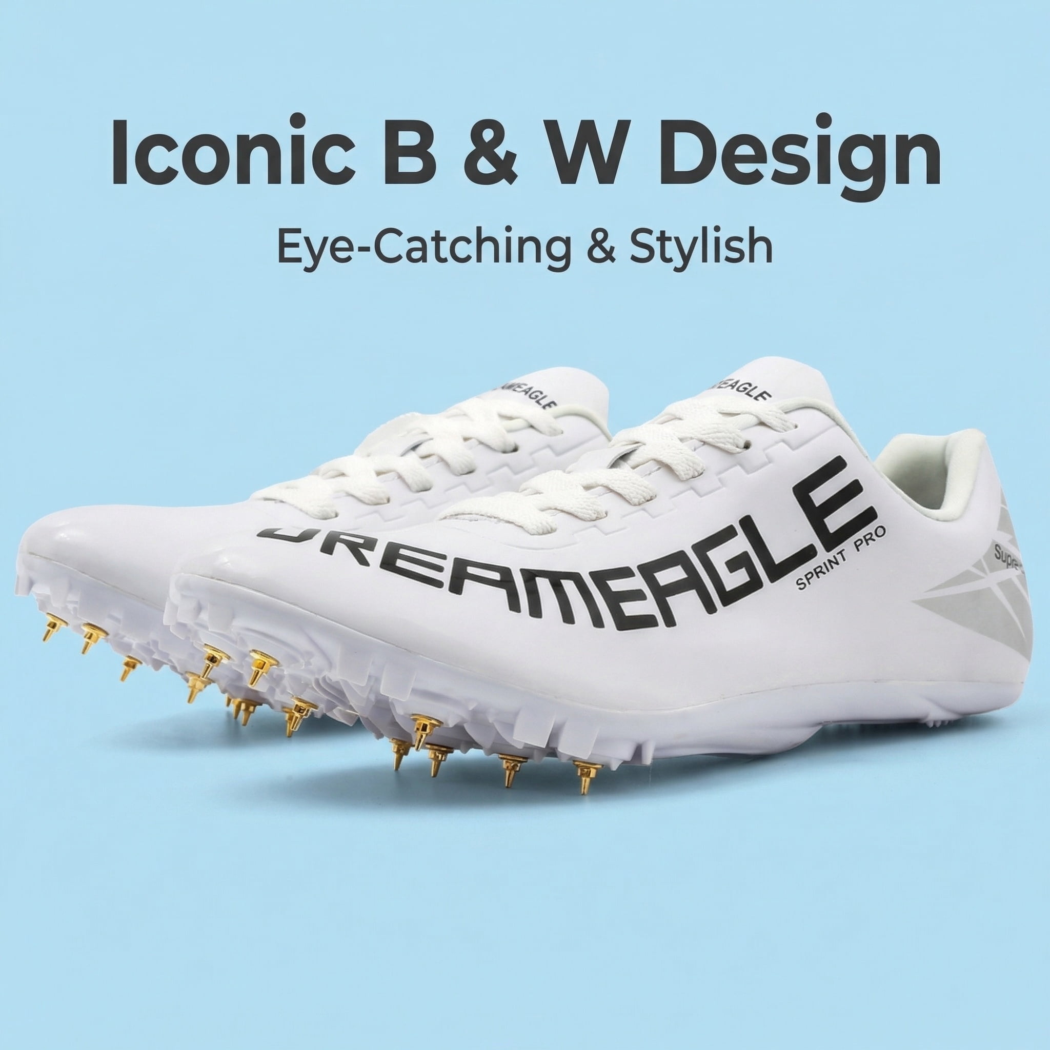 Track and Field Running Spike Shoes for Men, Women, Boys and Girls, Unisex