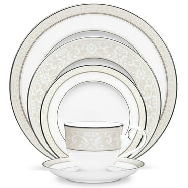 Noritake Montvale Platinum 5-Piece Place Setting