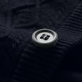 thumbnail image 3 of Men's Knit Sleeveless Vest for Casual Layering – Solid Color Cardigan-Style Vest for Everyday Wear, 3 of 7