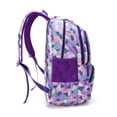 thumbnail image 2 of Mochila escolar con estampado geométrico para niña, mochila escolar primaria, secundaria y universitaria (púrpura) Sailing Electrónica, 2 of 5
