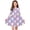 A464 Purple, variant on Xdegoge Funny Kids Girls Easter Holiday Dress Colorful Egg Printed Tween Spring Sundress Knee Length Swing Long Sleeve Cute Festival Party Outfit Casual Play Wear Daily Dress for Teen