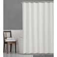 thumbnail image 3 of Zenna Home Norwich Water Repellent Fabric Shower Curtain Liner, 70" x 72", White, 3 of 5