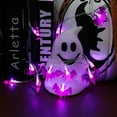thumbnail image 4 of Halloween String Lights, 10Ft 20 LEDs Battery Operated Halloween Decoration Lights Indoor Outdoor,Bat Lights for Halloween Party Decor, 4 of 5