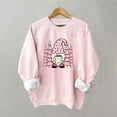 thumbnail image 4 of WEAIXIMIUNG Sweat à Demi-Zip pour Femmes 3TG Sweat de Noël pour Femmes Design Père Noël et Arbre Col Rond, 4 of 4