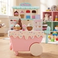 thumbnail image 2 of Kid Connection Ice Cream Cart Pretend Play Set, 42 Pieces, 2 of 8