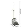 Transparent Sweeping Set Household Cleaning Supplies Sweeping Dustpan