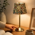 thumbnail image 5 of Miwamany Vintage Cordless Table Lamp, Rechargeable Battery Operated Lamp with 3 Color Temperatures Stepless Dimming, Floral Bedside Nightstand Lamp for Bedroom, Living Room, Coffee Table, Bookshelf, 5 of 7