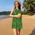 thumbnail image 3 of Disketp Happy St. Patrick's day para Vestido sin Mangas para Mujeres, Vestidos de Verano para Mujeres, Casual y Holgado para la Playa, 3 of 7