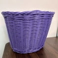 thumbnail image 7 of Walbest Hand-Woven Bicycle Basket, Strong Load-bearing Easy Installation Handlebar Bike Front Basket Replacement, 7 of 7