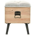 thumbnail image 2 of vidaXL Banc de Rangement 110 cm en Bois Massif de Sapin, 2 of 5