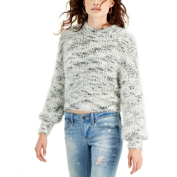 Freshman Juniors Eyelash Yarn Sweater
