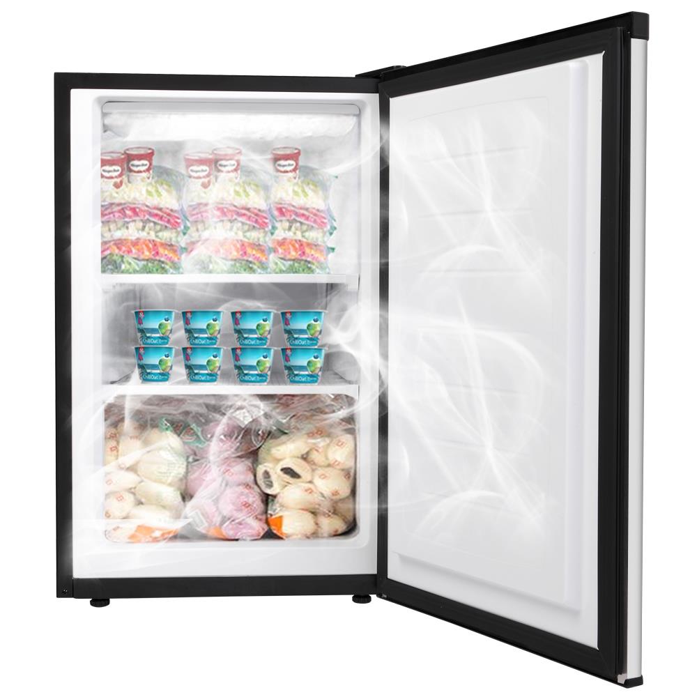 ZOKOP 3.0 Cu.ft Stainless Steel Single Door Mini Refrigerator Compact Freezer for Dorm, Office - image 3 of 8