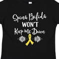 thumbnail image 4 of Inktastic Spina Bifida Awareness Message Ribbon Boys or Girls Toddler T-Shirt, 4 of 5