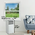 thumbnail image 2 of Danby 10000 BTU (7000 SACC) 3-in-1 Portable Air Conditioner in White (DPA070B4WDB), 2 of 8
