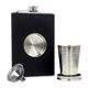 thumbnail image 1 of Petaca de chupito de 8 oz., Plegable incorporada de 2 oz. Juego de vaso de chupito y embudo Xemadio SNFLD1167, 1 of 6