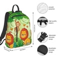 thumbnail image 4 of Balery African Animals in the Jungle Lightweight Backpack for Men and Women - Durable and Water-Resistant, Ideal for School, Work, Travel, and Everyday Use, 4 of 9