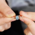 thumbnail image 3 of PULABO Elegant Anniversary Party For Her Gift for Wife Shiny Lightweight Cubic Zirconia CZ Ring Elegant Gift With Gift Packaging, 3 of 9