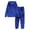 Blue, variant on Valora Women Fashion Outfit Product Women's Trousers Suit Casual Two Piece Set with Hooded Sweatshirt and Matching Pants Cozy Velvet Tracksuit for Everyday Comfort and Home Wear