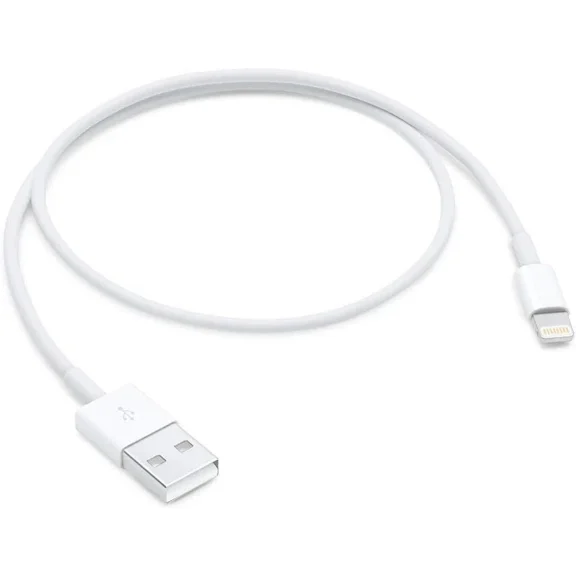 Restored Apple Lightning to USB Cable 0.5M - White ME291ZM/A (Refurbished)