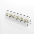 thumbnail image 4 of JIAHAOO Clear Plastic Coin Display for Collection Commemorative Coins Holder Organizer Showcase 20cm Stand Coins Not Included, 4 of 9