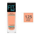 thumbnail image 1 of Base de maquillaje Maybelline Fit Me! matte + poreless 125 nude beige En Blister30 ml, 1 of 4
