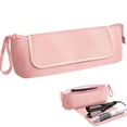 thumbnail image 1 of Bolsa de Viaje Hair Tools Rosa con Funda de Hierro Plano 2 en 1 y Almohadillas Resistentes al Calor, 1 of 7