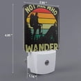 thumbnail image 2 of Salouo Not All Who Wander Are Lost 1 for Night Lights Plug into Wall 1 Pack, 0.5W Plug in Night Light with Dusk-to-Dawn Light Sensor LED Nightlight for Bathroom, Adult, Hallway-UK, 2 of 7