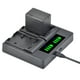 thumbnail image 4 of Batería Batmax VW-VBT380 VW-VBT190 Negro con Cargador USB Dual para Panasonic HC-V210 HC-V250 HC-V38, 4 of 8