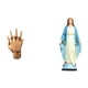 thumbnail image 1 of Escultura De Manos Entrelazadas Con Gracia, Figura De Alma Gemela, Adorno Religioso Católico Para Amantes, Decoración De Mesa O Estante Para Dormitorio., 1 of 8