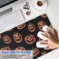 thumbnail image 4 of Long Mouse Pads for Desk,Halloween Spooky Pumpkins Pattern Desk Mats on Top Of Desks, Desk Mouse Pad Extra Large with 3mm Non-Slip Base and Stitched Edge for Gaming,Office,Work,Home 31.5x11.8in, 4 of 5