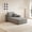 Antique Gray, variant on MAYEERTY Cloud Sectional Sofa, Plush Corduroy Modular Left Side Chaise, No Assembly Required,Gray
