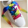 thumbnail image 3 of FUTUREORYY 2 Pares De Cordones Para De Poliéster Con Color Arcoíris Para Zapatillas Deportivas Y Ligeras, 3 of 5