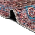 thumbnail image 4 of Unique Loom Maahru Collection Area Rug - Full Moon (9' 2" x 12' Rectangle Antique Pink/Blue), 4 of 12