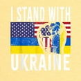 thumbnail image 3 of CafePress - I Stand With Ukraine Flag American Flag Su T Shirt - Cute Toddler T-Shirt, 100% Cotton, 3 of 4