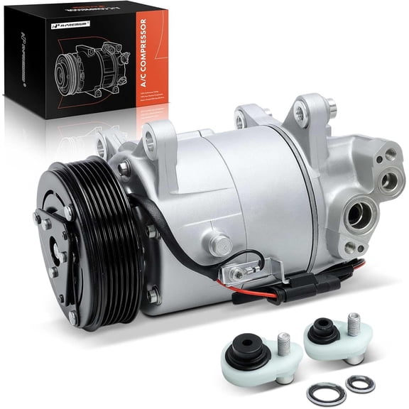 A-Premium A/C Compressor with Clutch Compatible with BMW 320i, 330i, 340i, 430i, 440i, X3, X4, Z4, 2017-2020
