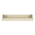 thumbnail image 3 of Kate and Laurel Lipton Modern Narrow Tray, 10 x 24, Sand, Midcentury Serving Tray for Storage and Display, 3 of 8