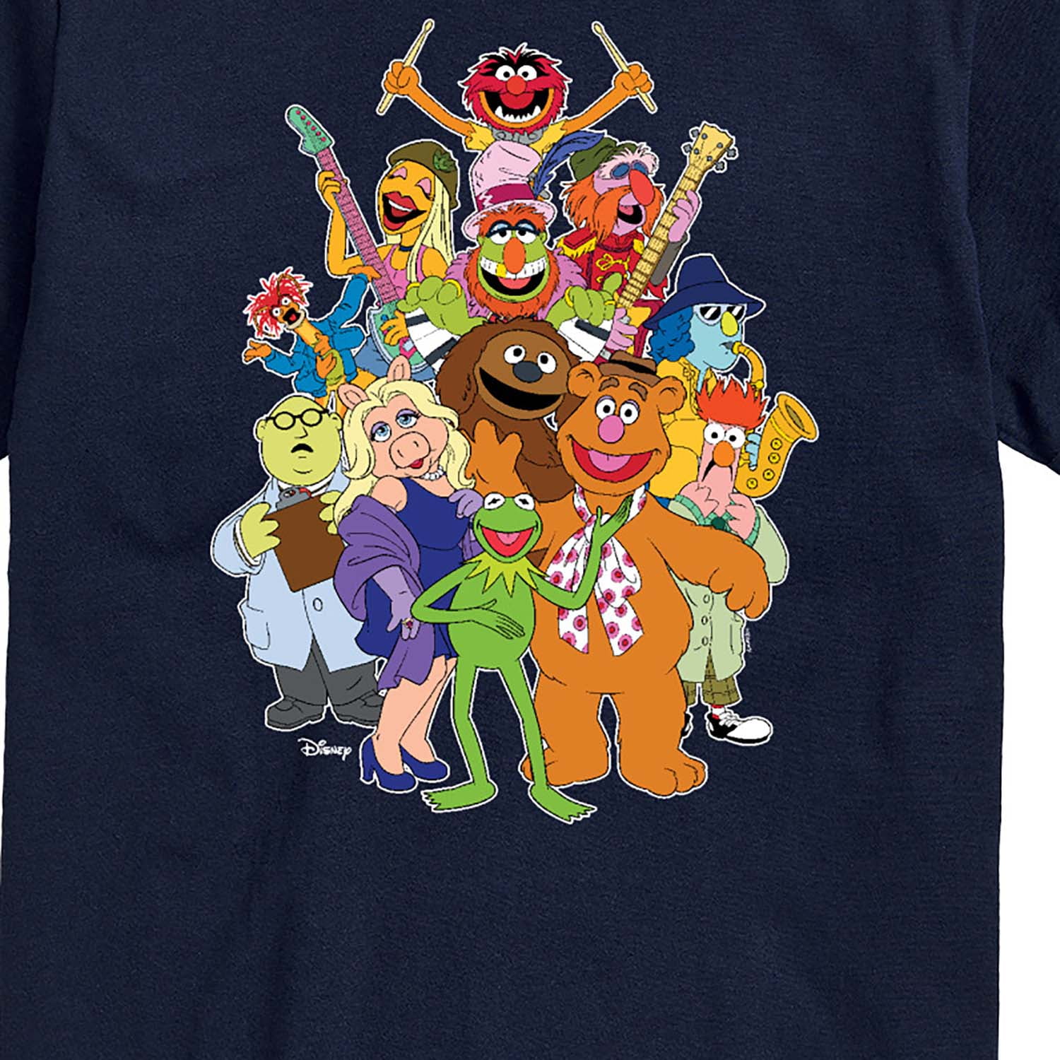 Muppets - Muppets Group - Men\'s Short Sleeve Graphic T-Shirt | T-Shirts