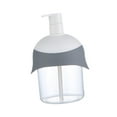 thumbnail image 1 of Dispensador de jabón recargable de 480 ml, elegante y compacto, a prueba de fugas. gris, 1 of 7
