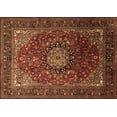 thumbnail image 1 of Ahgly Company Indoor Rectangle Medallion Brown Traditional Area Rugs, 8' x 10', 1 of 4