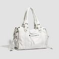 thumbnail image 3 of High Quality best-selling French retro motorcycle bags, single-shoulder crossbody bags tote bags large bags women's large-capacity bags washable bags, 3 of 23