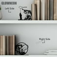 thumbnail image 2 of GLOWNEON Bass Fishing Metal Bookend, Decorative Book Ends for Office or Shelf, Gift for Fishermen, 2 of 4