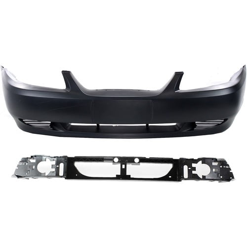 Bumper Cover Kit For 99-2004 Ford Mustang Front Primed Bumper Cover 2pc